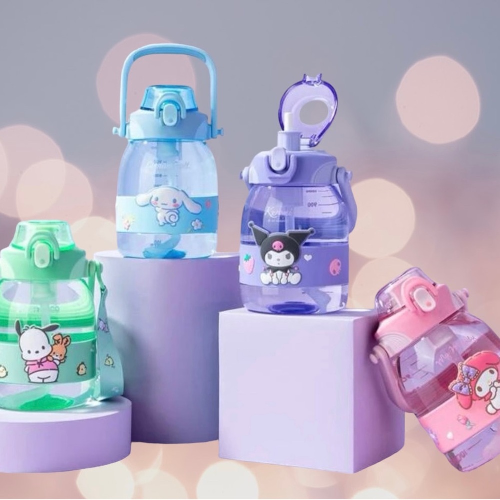 Miniso Sanrio Characters  Portable water bottle 1200ml